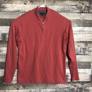 Peter Millar Crown Crafted 1/4 Zip Golf Pullover Large Pink Casual